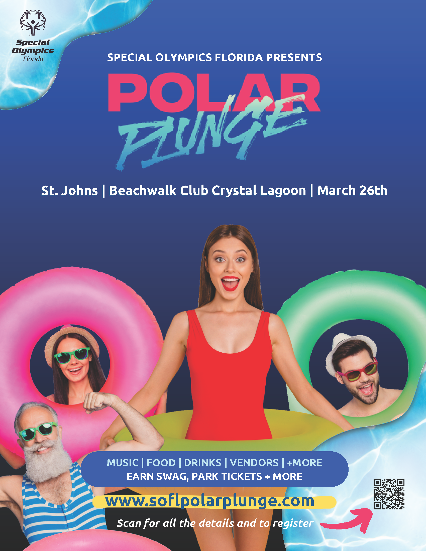 Polar Plunge St Johns Poster