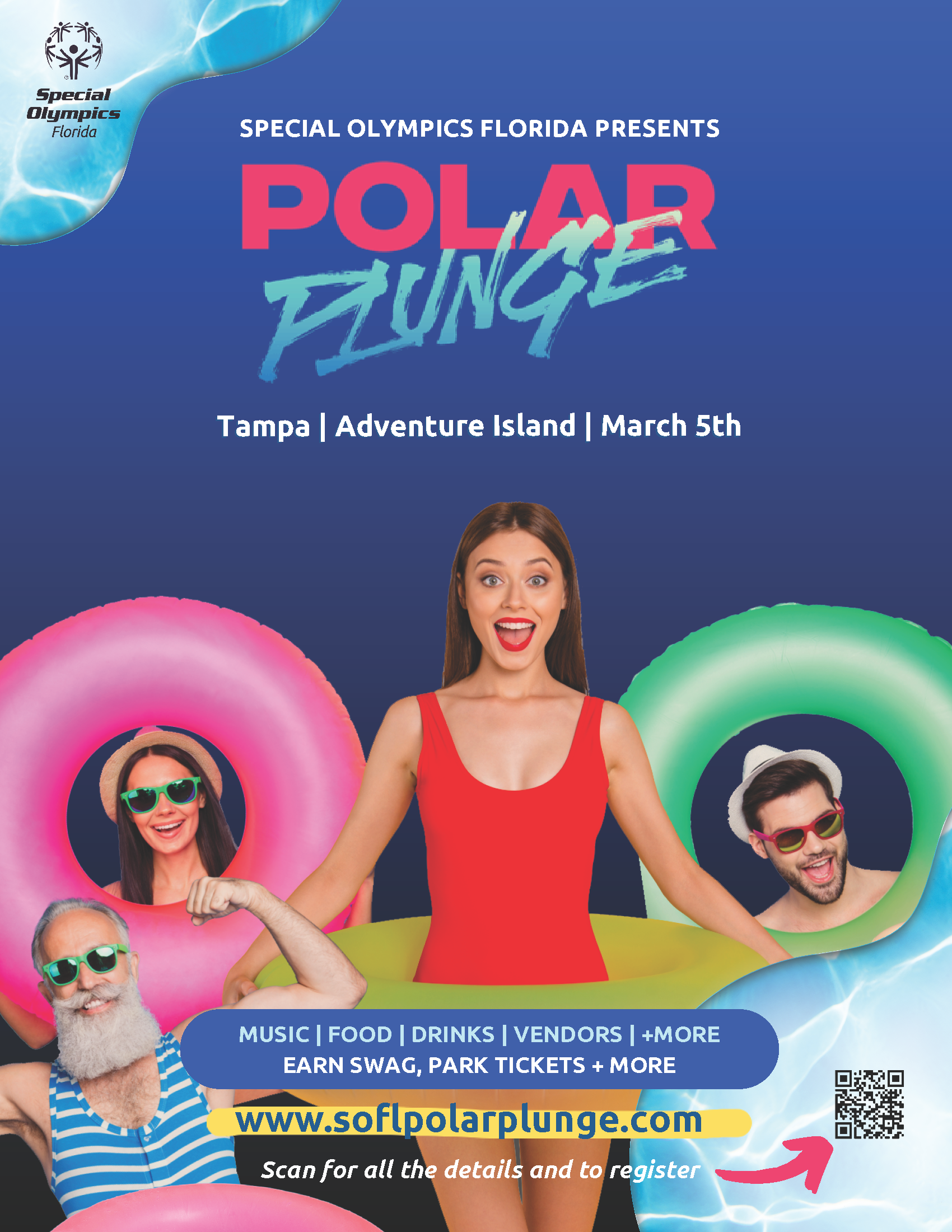 Polar Plunge Tampa Poster 2022