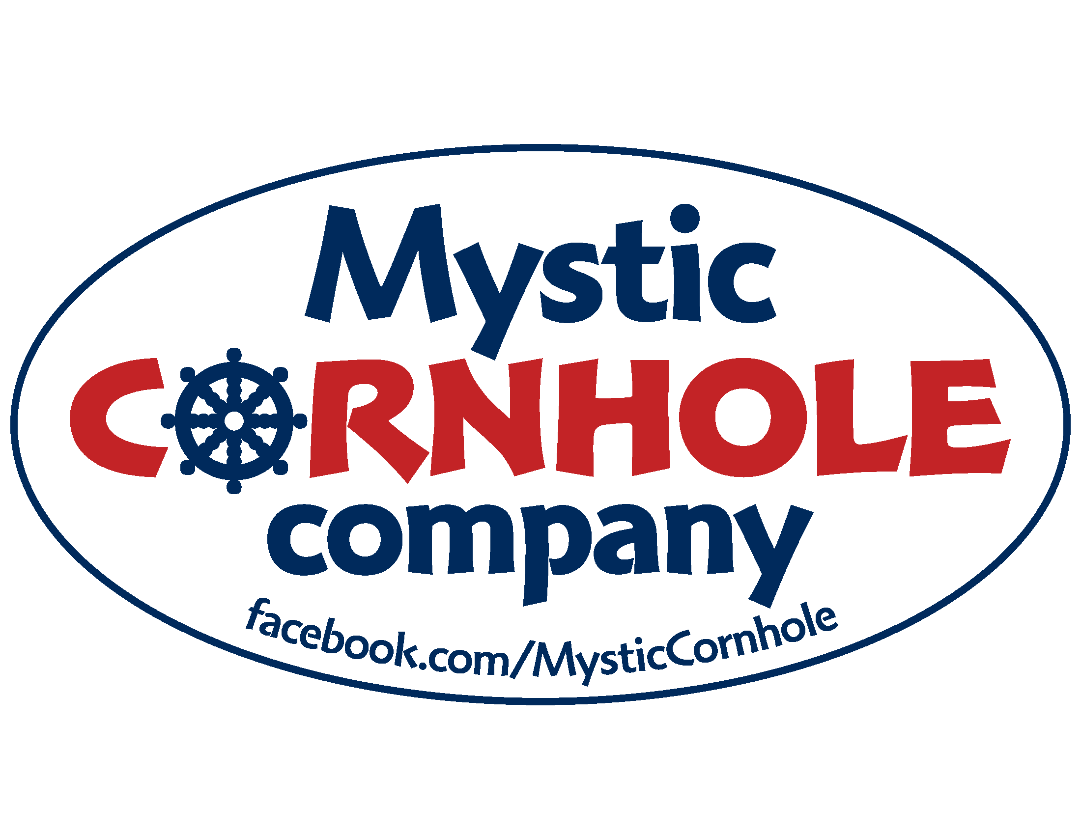 Mystic Cornhole Logo